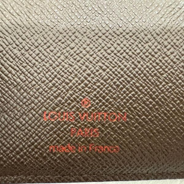 Louis Vuitton 棋盤格對開短夾 