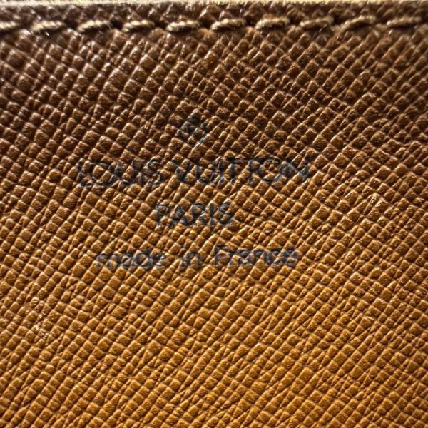Louis Vuitton 紅皮老花 手提公事包 