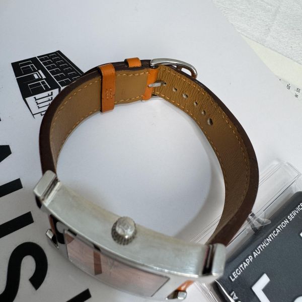 Hermès 橙色腕錶 