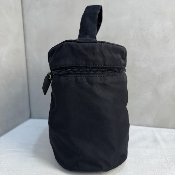Prada 經典尼龍三角標化妝箱 手提包 