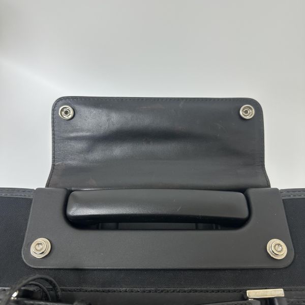 Gucci 黑色尼龍拉桿行李箱 