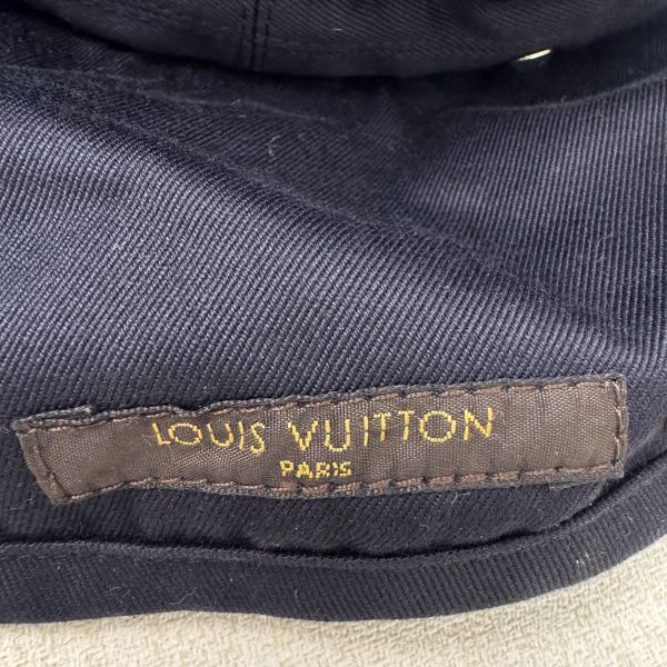 Louis Vuitton 漁夫帽x棒球帽 黑色雙面混搭帽 