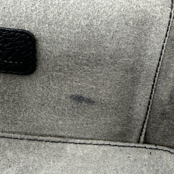 Gucci 古馳 黑色皮革化妝包 