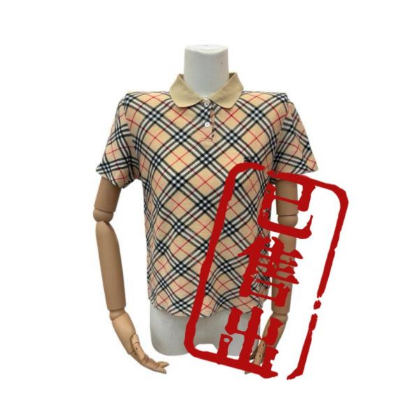Burberry 經典格紋短袖 Polo 衫 