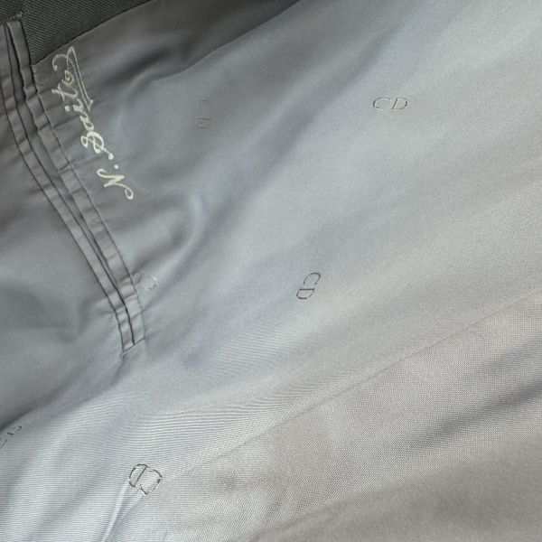 Dior 灰色雙排扣西裝外套 