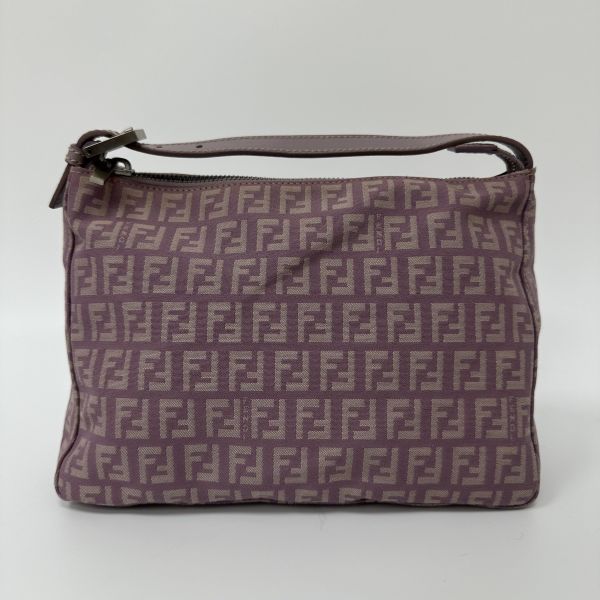 Fendi 芬迪 淺紫色迷你手拿包 