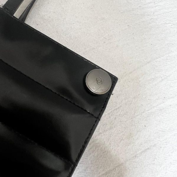 Chanel 黑色長方肩背包 