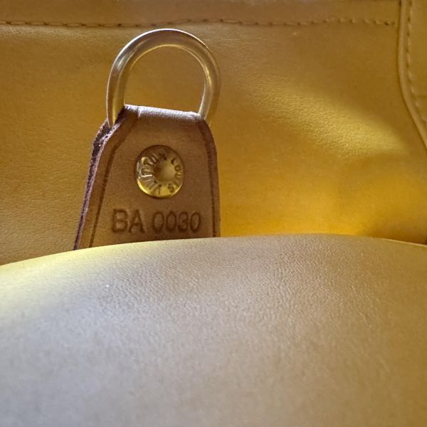 Louis Vuitton路易威登 芥末黃漆皮系列 手提包 