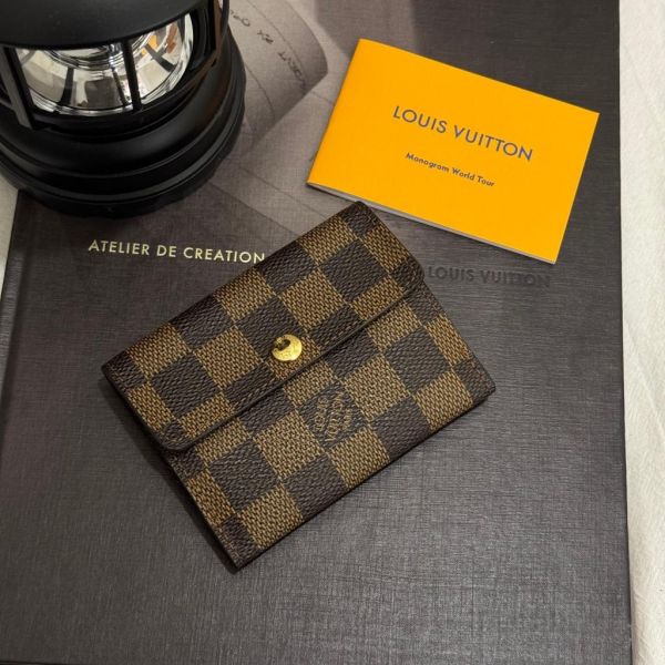 Louis Vuitton 棋盤格零錢包 