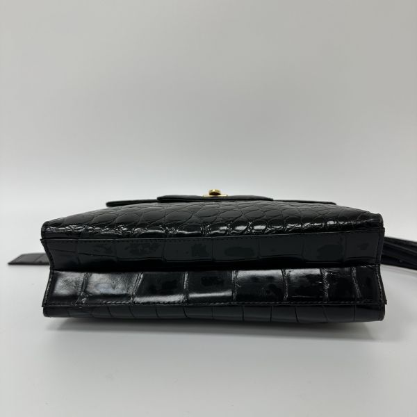 Valentino 范倫鐵諾 金色燙印 斜背包 