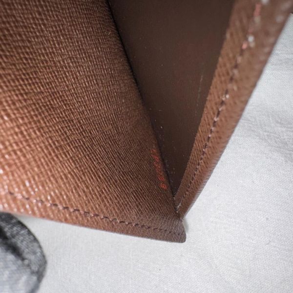 Louis Vuitton 棋盤格對開短夾 