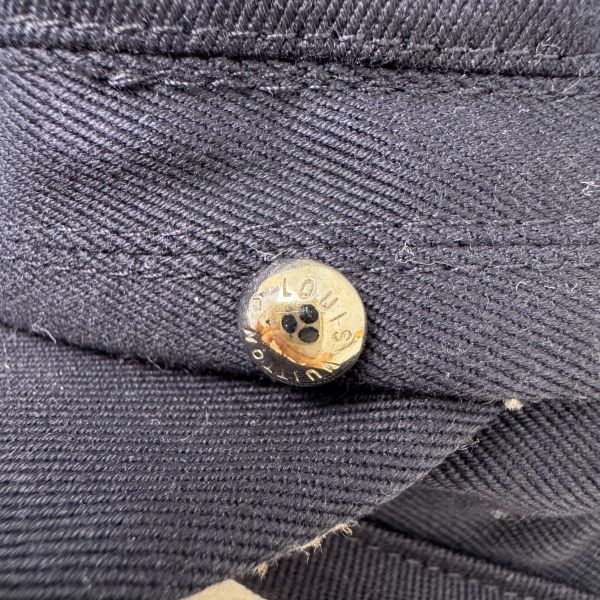 Louis Vuitton 漁夫帽x棒球帽 黑色雙面混搭帽 