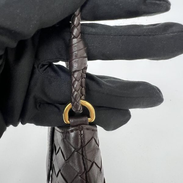 BOTTEGA VENETA 編織小羊皮手機包 