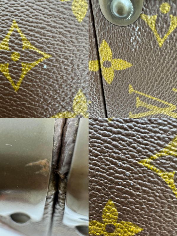 Louis Vuitton 經典 Monogram 帆布硬殼旅行箱 