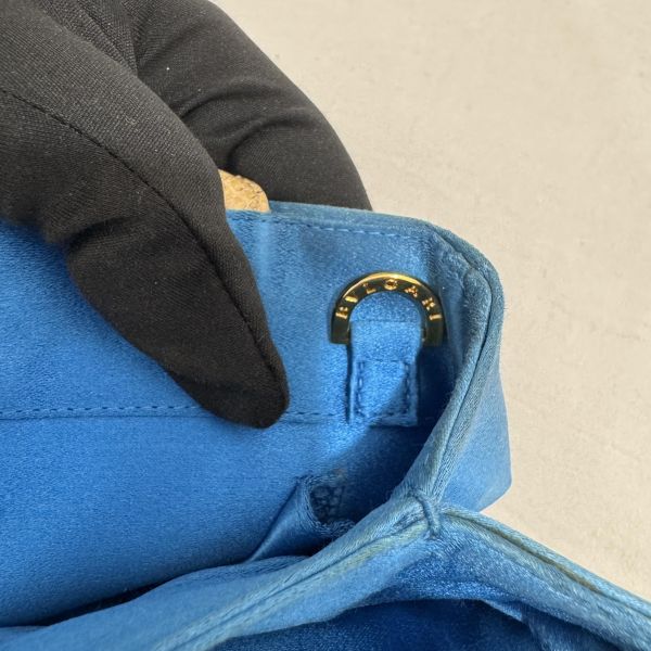 BVLGARI 寶格麗 絲綢緞面肩背包 