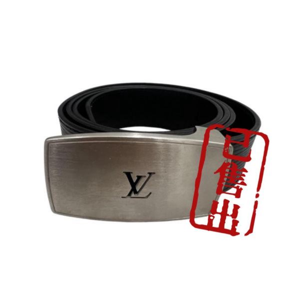Louis Vuitton 黑色皮帶 
