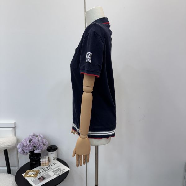 Moncler 海軍藍Polo 衫 