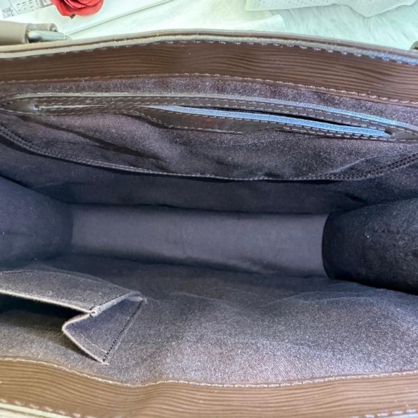 Louis Vuitton Epi Sac Plat 琴譜包 咖啡色 