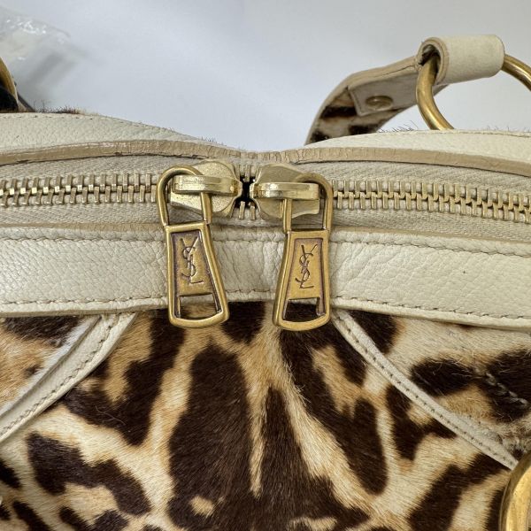 Yves Saint Laurent Muse 經典馬毛豹紋包 