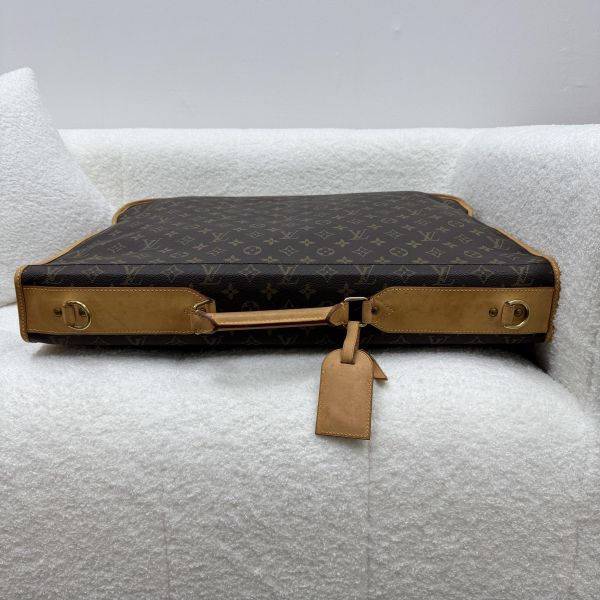 Louis Vuitton Monogram 帆布便攜式西裝袋 