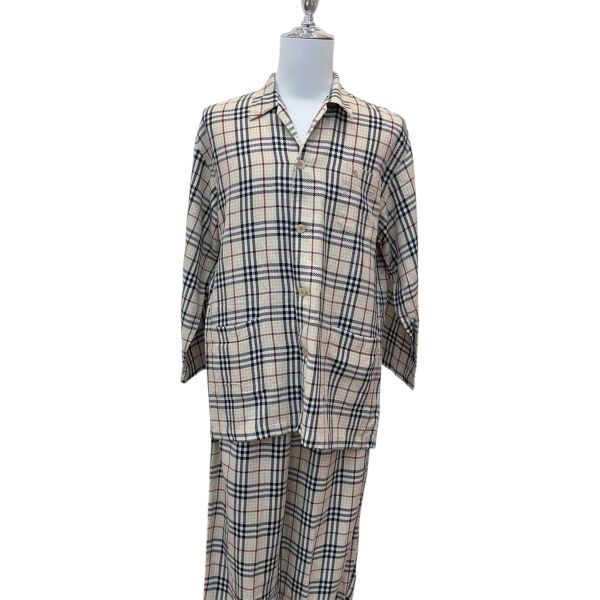 Burberry 經典格紋家居服/睡衣套裝 