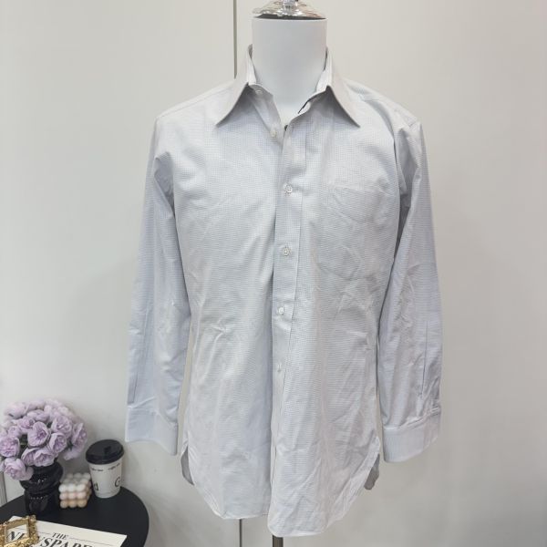 Celine 簡約淺藍色長袖襯衫 