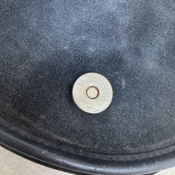 Gucci麂皮馬銜扣腰包 