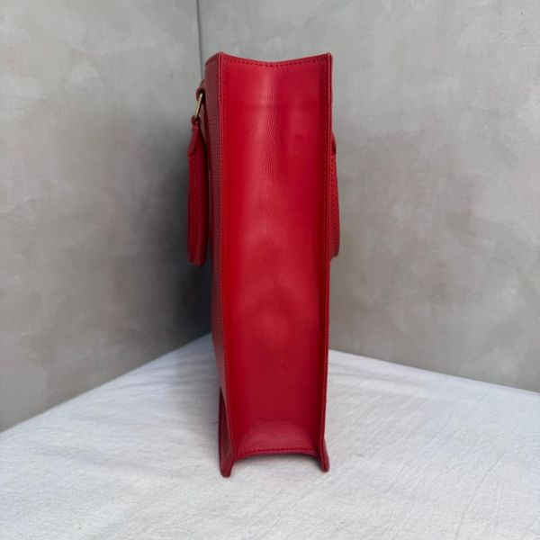 Louis Vuitton 紅色 EPI水波紋琴譜包 