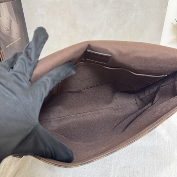 Louis Vuitton Brooklyn GM 棋盤格郵差包 