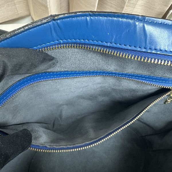 LV Epi水波紋藍色托特包 