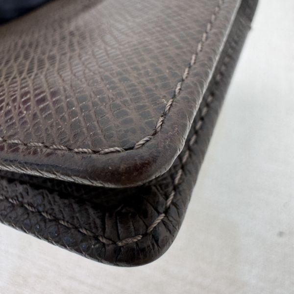 Louis Vuitton 咖啡色 卡夾 