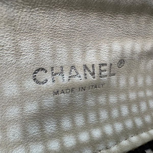 Chanel 黑色網球網兜袋 