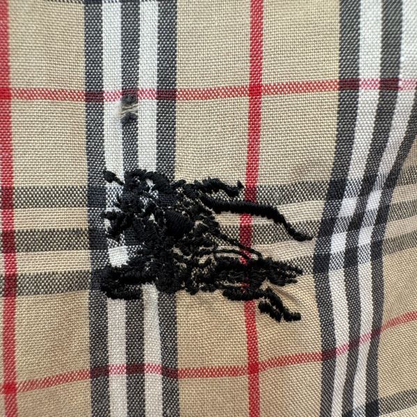 Burberry 七分袖格紋襯衫 