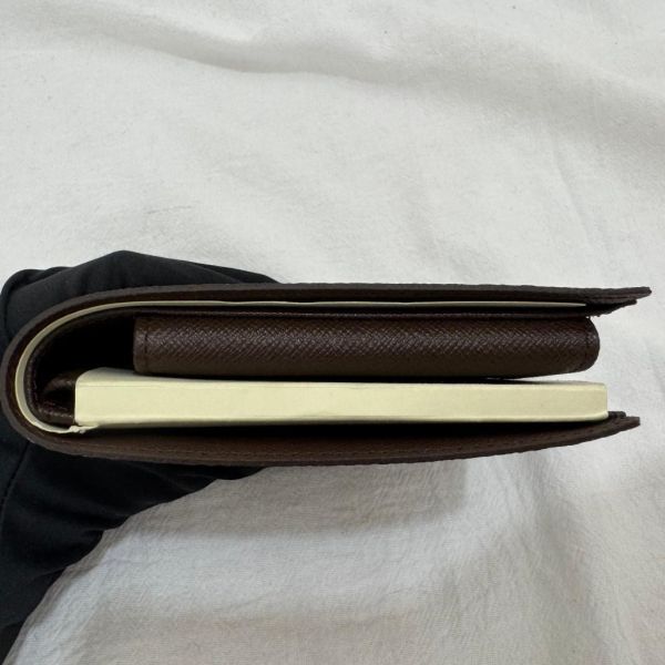Louis Vuitton 棋盤格對開短夾 