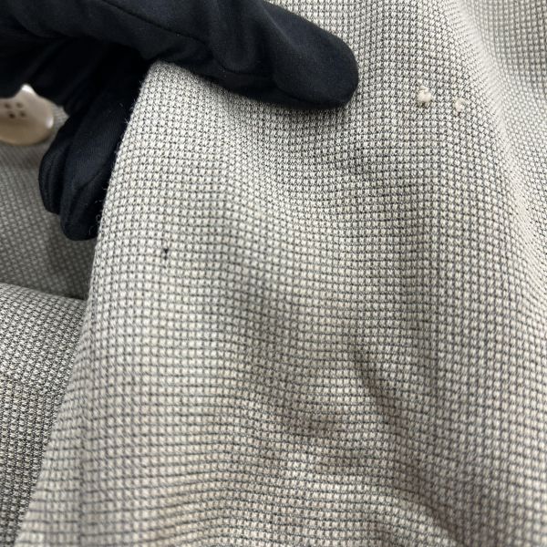 GIORGIO ARMANI灰色格紋西裝外套 