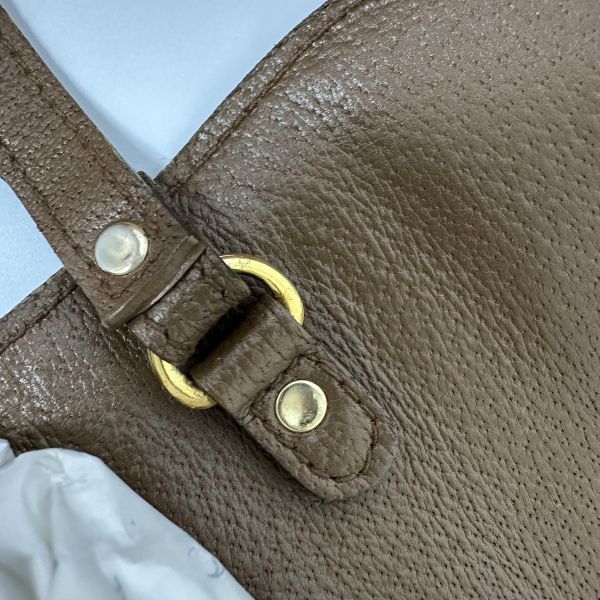 Gucci古馳 棕色復古信封包 