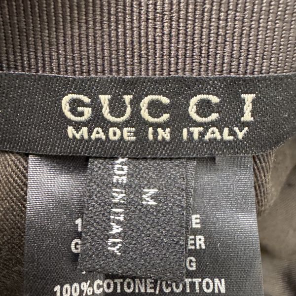 Gucci 牛仔藍 滿版老花 棒球帽 