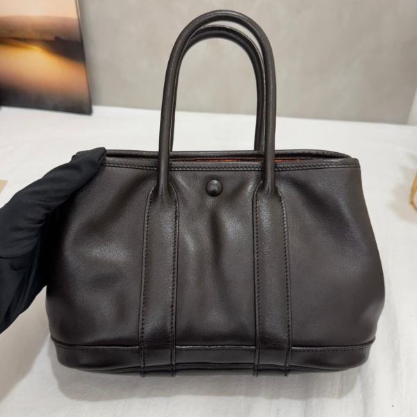Hermès Garden Party mini 烏木色 