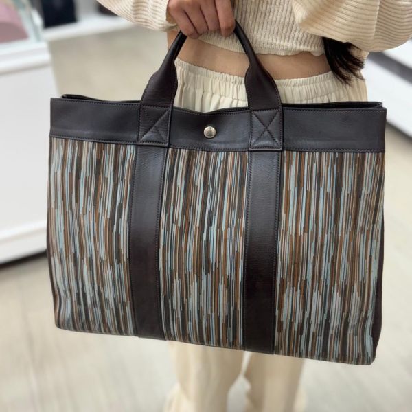 Hermès 羊切皮手提包 