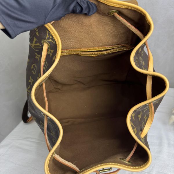 LV Montsouris 老花雙肩包 