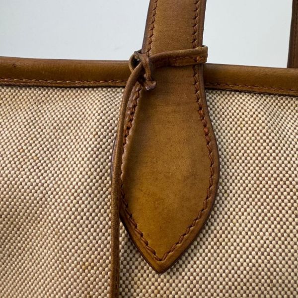 Hermès 稀有款帆布鞋袋 