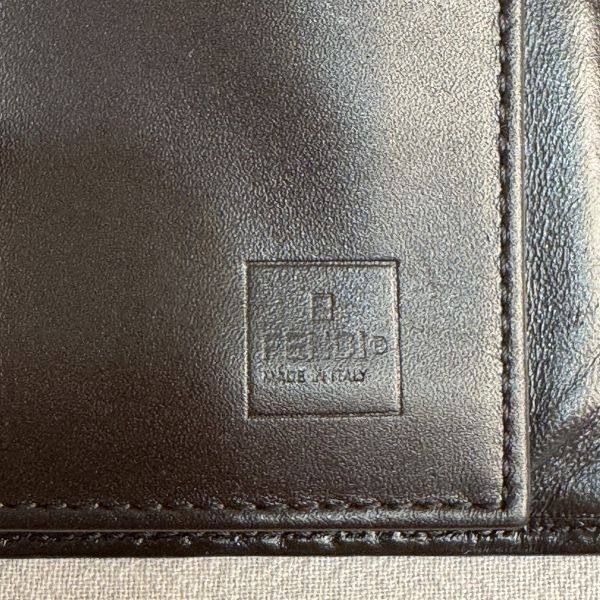 Fendi 芬迪Zucca 老花三折長夾 