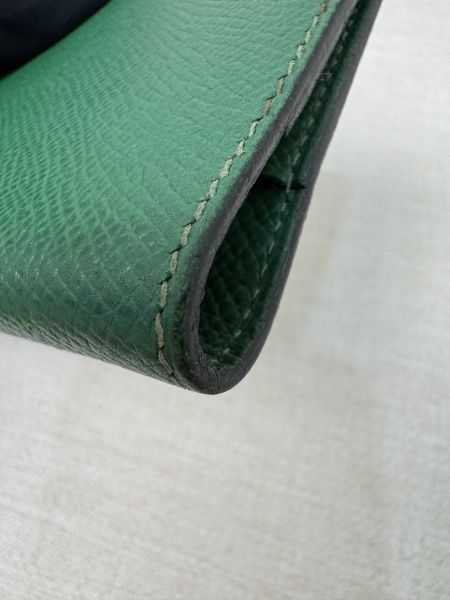 Hermes 綠色 卡夾 