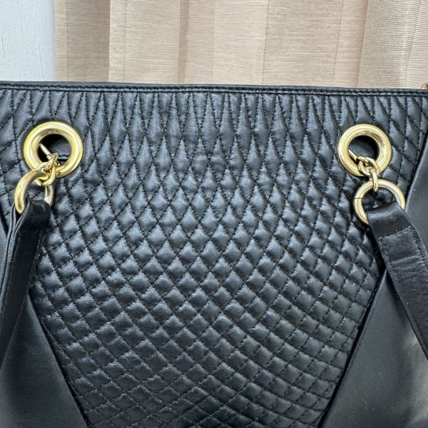 Bally 中古羊皮鏈條包 