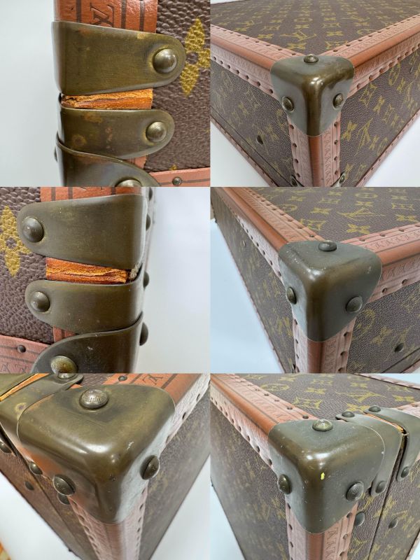 Louis Vuitton 經典 Monogram 帆布硬殼旅行箱 