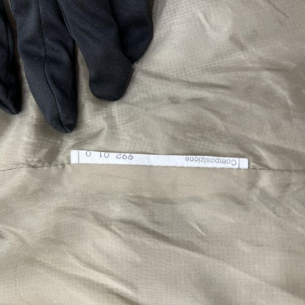 GIORGIO ARMANI灰色格紋西裝外套 