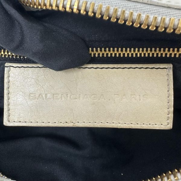 Balenciaga 白色 Giant Part Time 機車包 