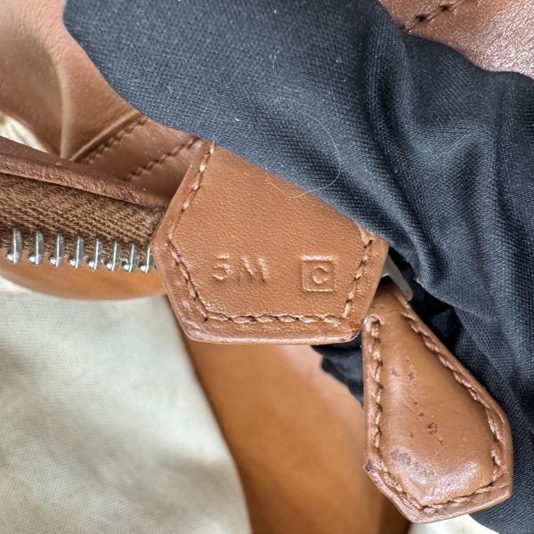 Hermès 棕色拼接旅行箱包 