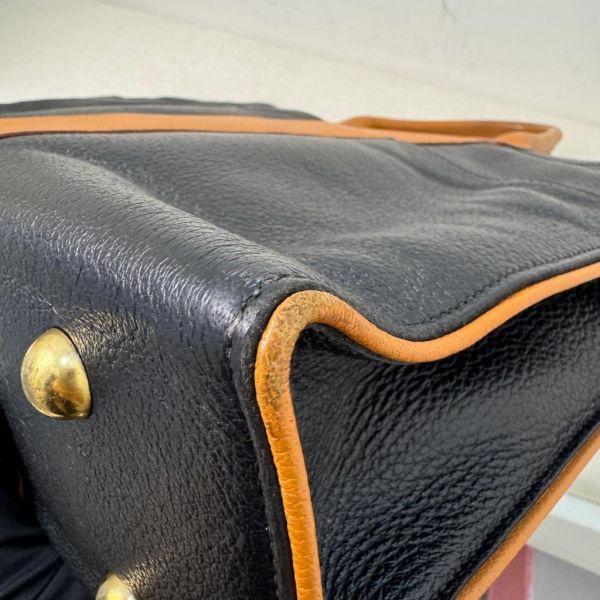 Hermès 皮革手提包 
