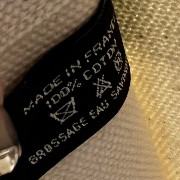Hermès 帆布藍色手提包 
